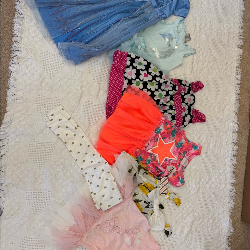 Toddler Girl Size 3T - 4T Lot Bundle Dresses